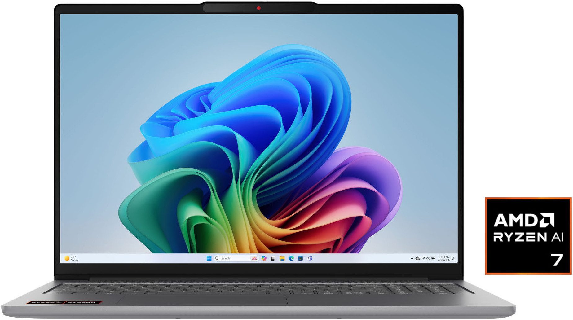Lenovo IdeaPad Slim 5 16AGP11 Notebook (40,6 cm/16 Zoll, AMD Ryzen™ AI 7 445, 16 GB, 1000 GB SSD)