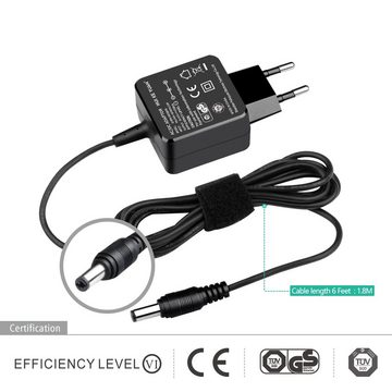 HKY 9V 2A Adapter für LED-Beleuchtungen, LCD-Bildschirmen Switch Ladegerät Notebook-Netzteil (Wlan-Routern, LCD-TV's, externen Festplatten, Drucker)