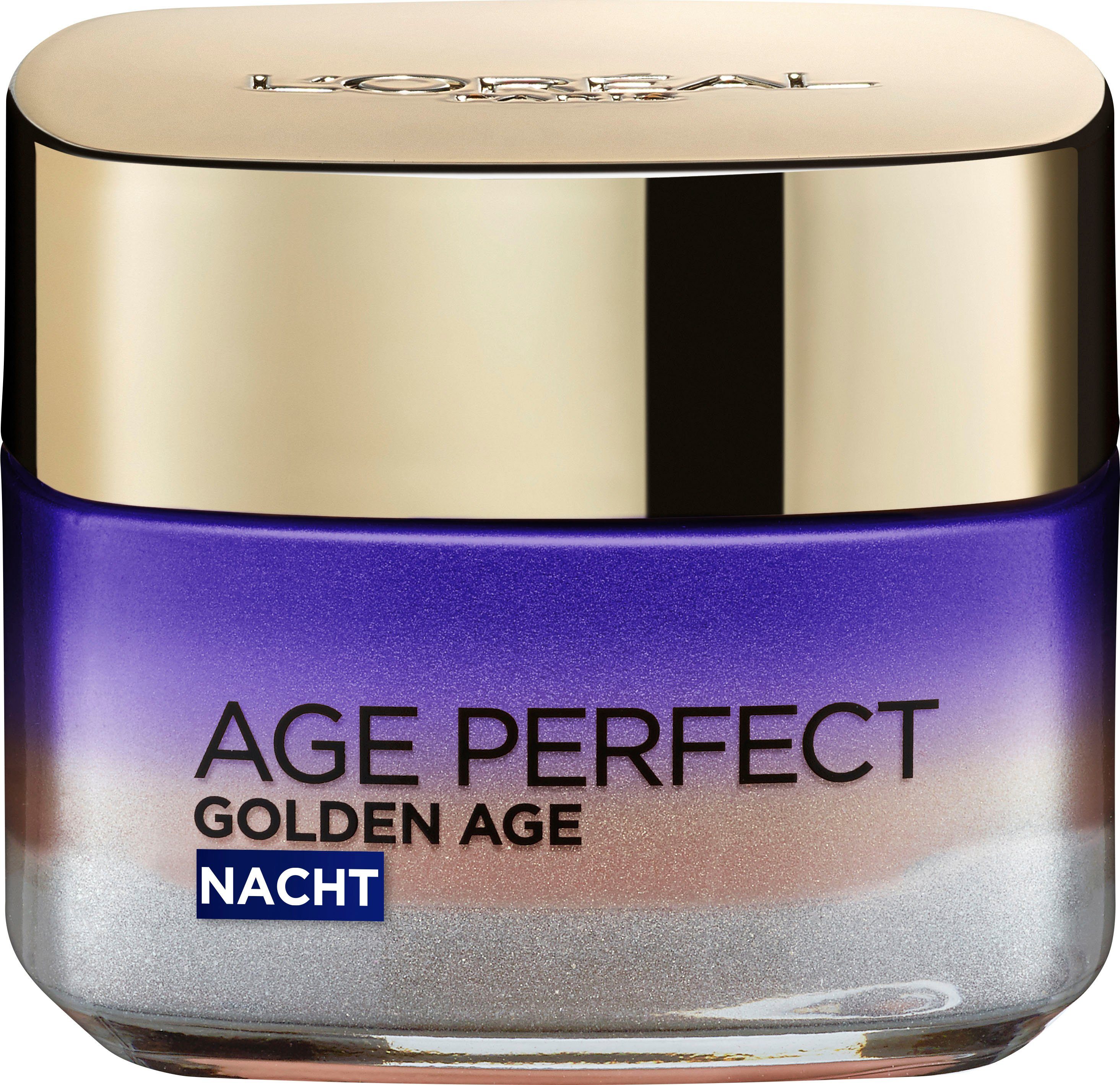 Age Feuchtigkeitscreme Age Perfect Neo-Calcium Rosé-Nachtpflege, mit Golden PARIS L'ORÉAL