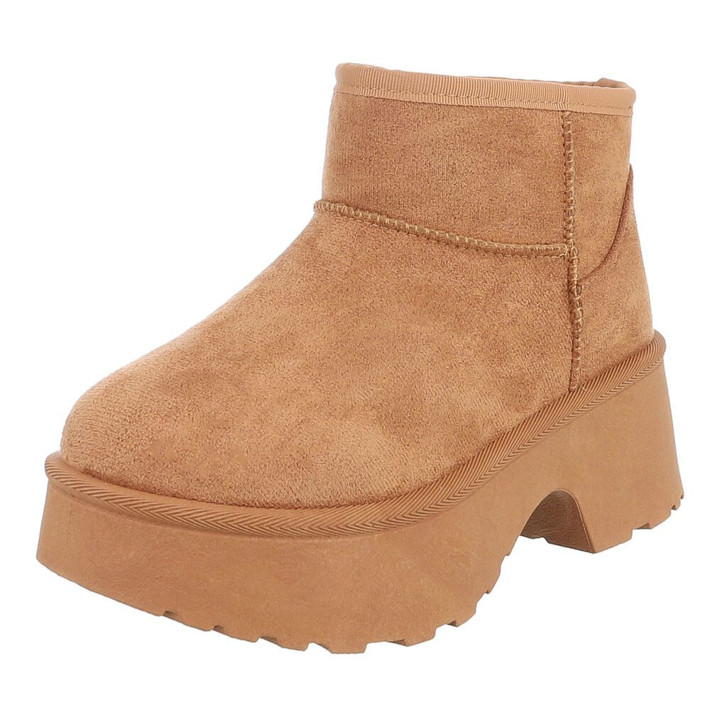 Ital-Design Plattform Ankle Boots für Damen – Stilvoll & Bequem Snowboots ( günstig online kaufen