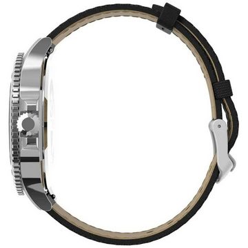 Timex Quarzuhr Timex Herrenuhr HARBORSIDE - INDIGLO Schwarz Armbanduhr