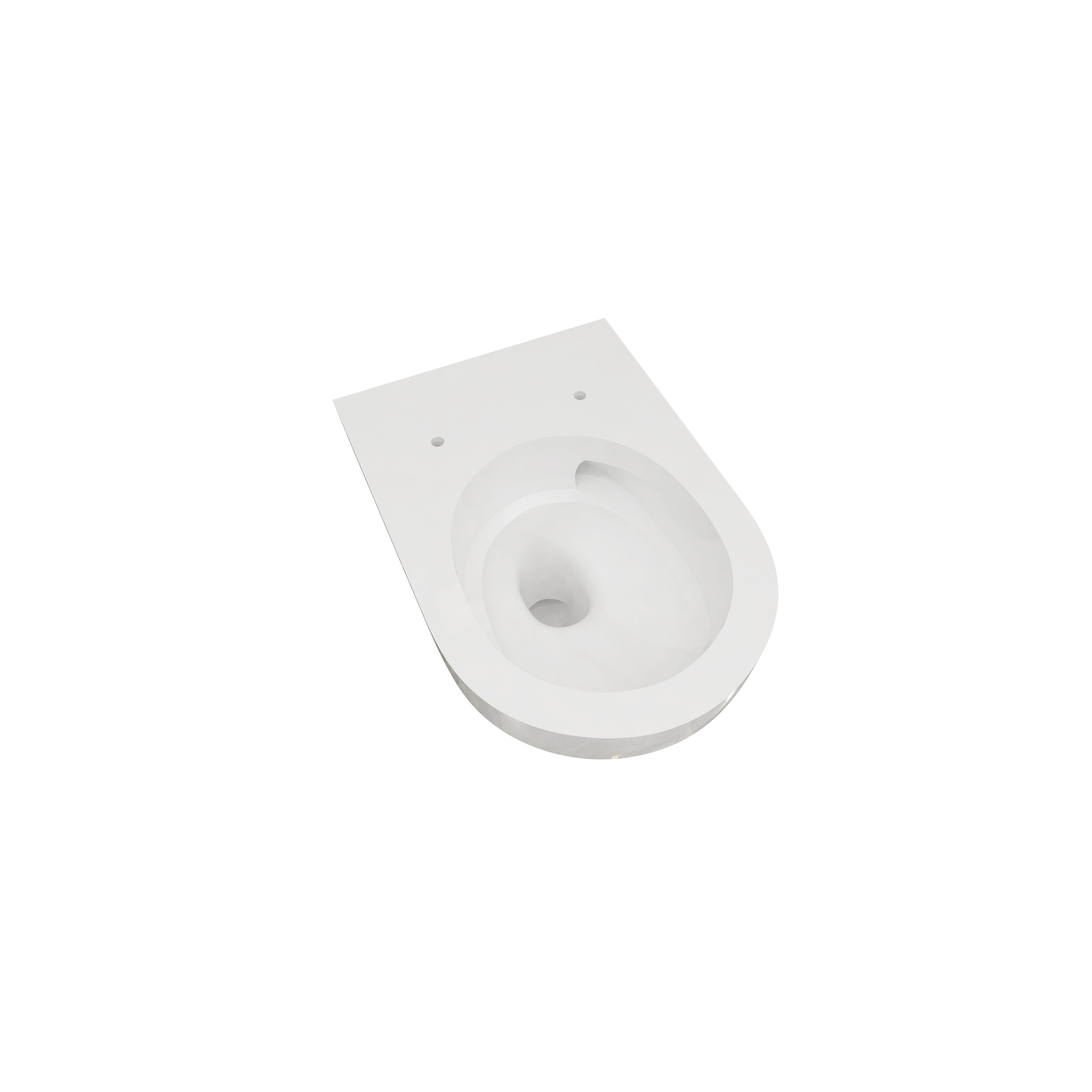 duschspa Tiefspül-WC hänge wc spülrandlos Wand WC mit Soft Close Toilette Sitz