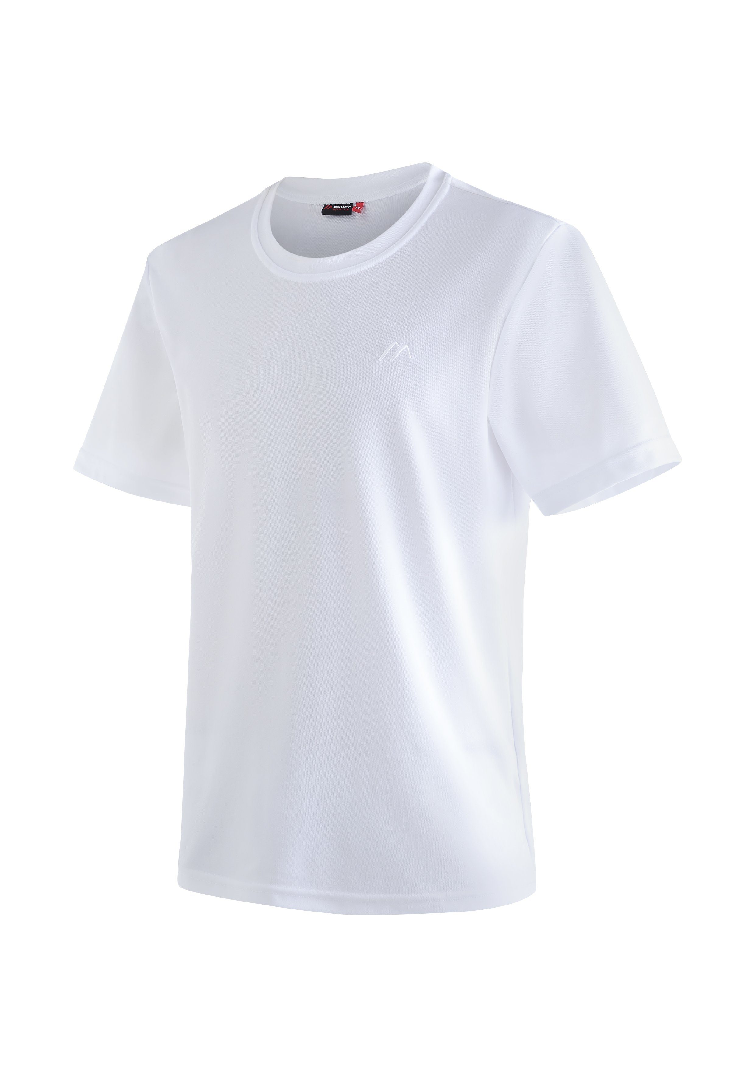 Maier Sports Funktionsshirt Walter Herren T-Shirt, rundhals pique Outdoorsh günstig online kaufen