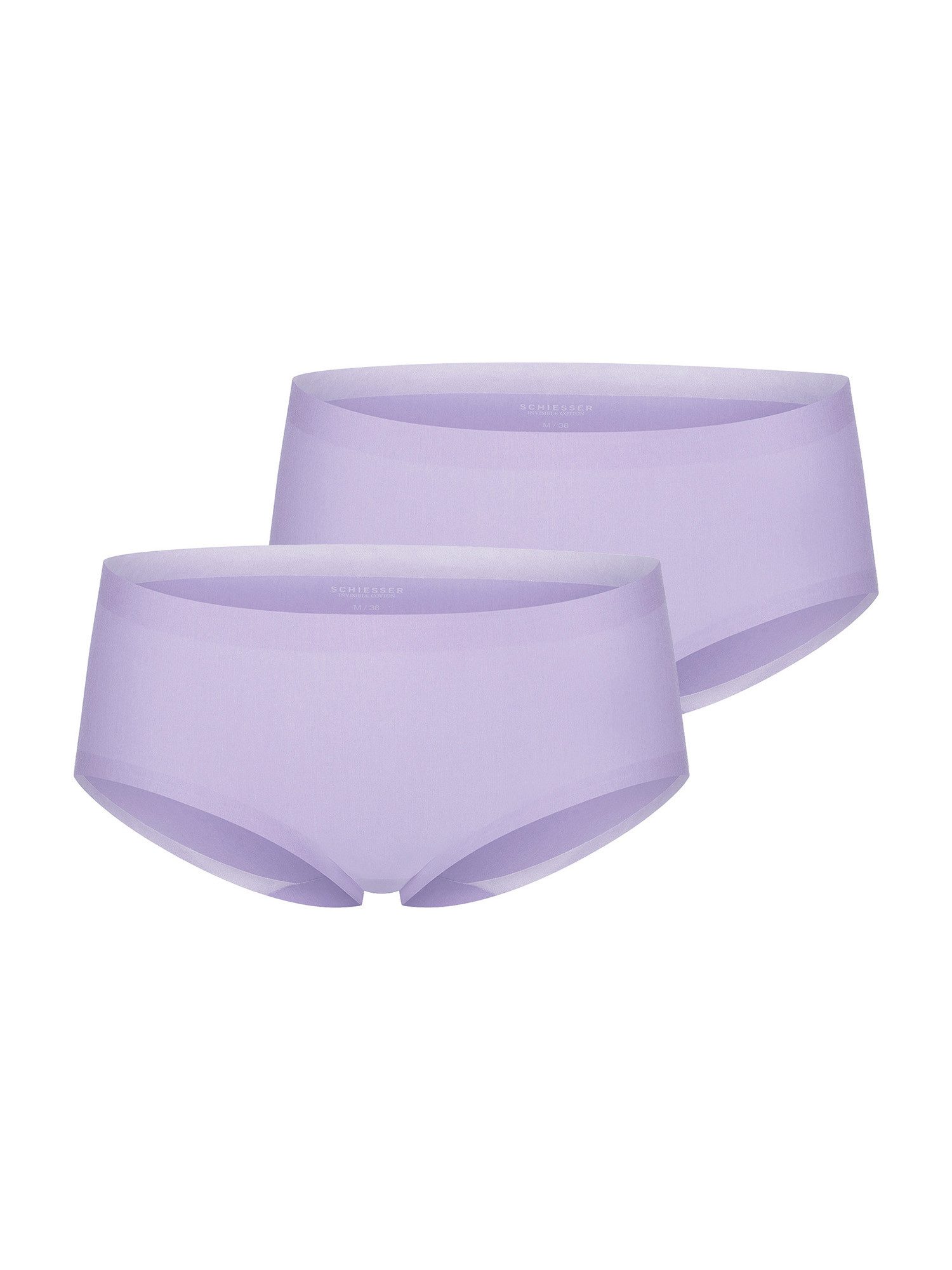 Schiesser Panty Invisible Cotton (2-St) Pantyslip, Boyshort, Unterwäsche