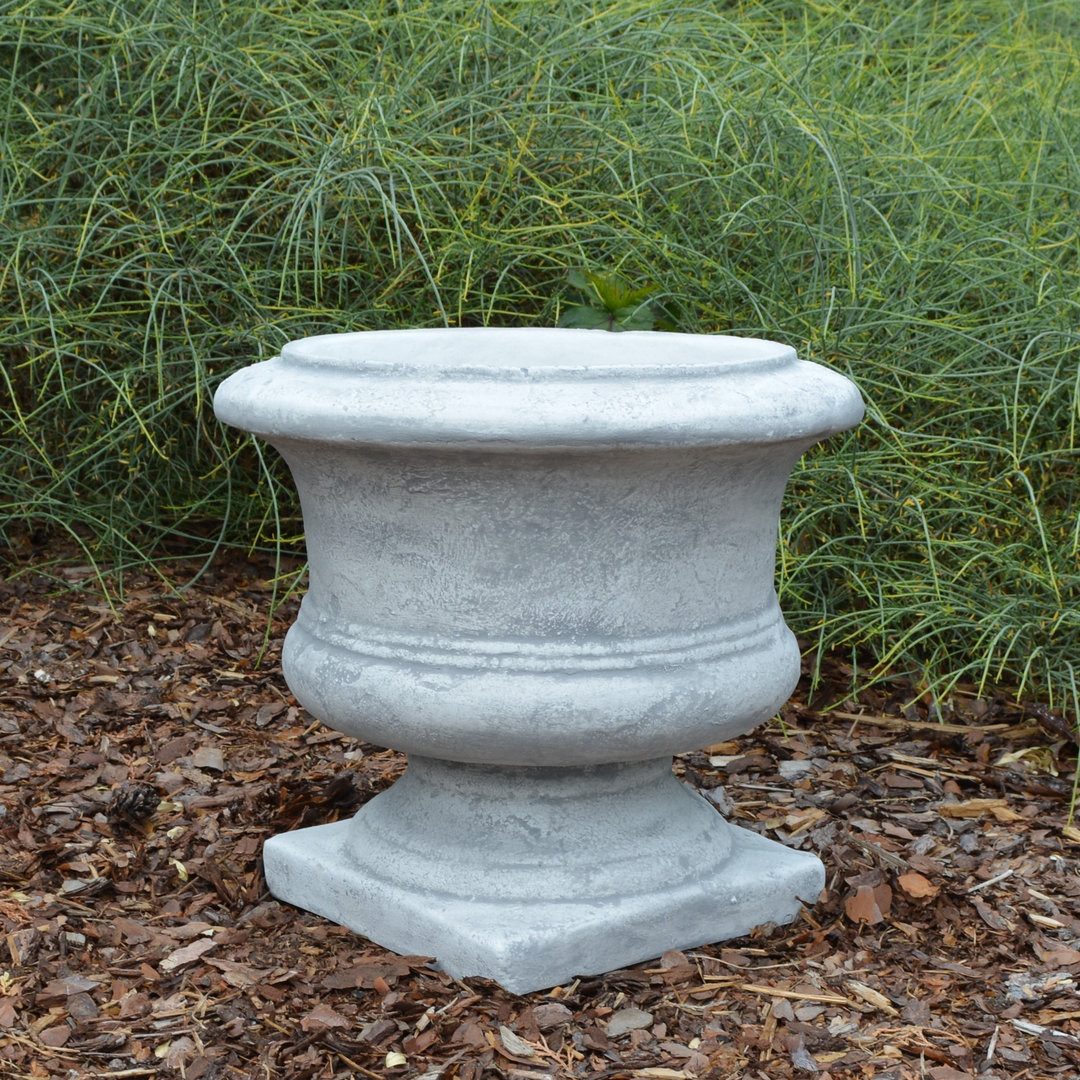 gartendekoparadies.de Pflanzkübel Rustikaler Pflanztrog Pflanzgefäß, H. 32 cm, 7 Liter, 14 kg, Frostsicher