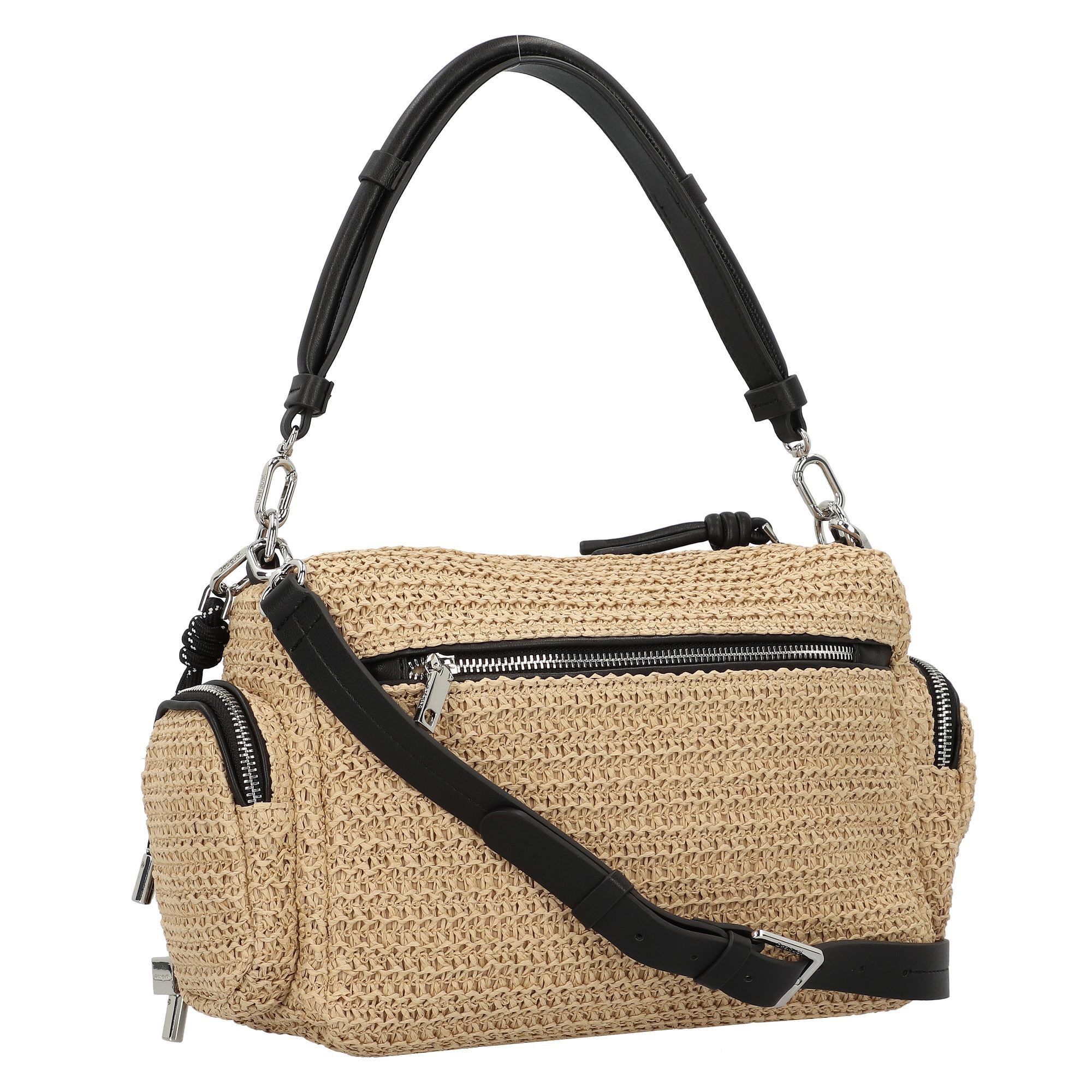 Desigual Schultertasche Half, Papier