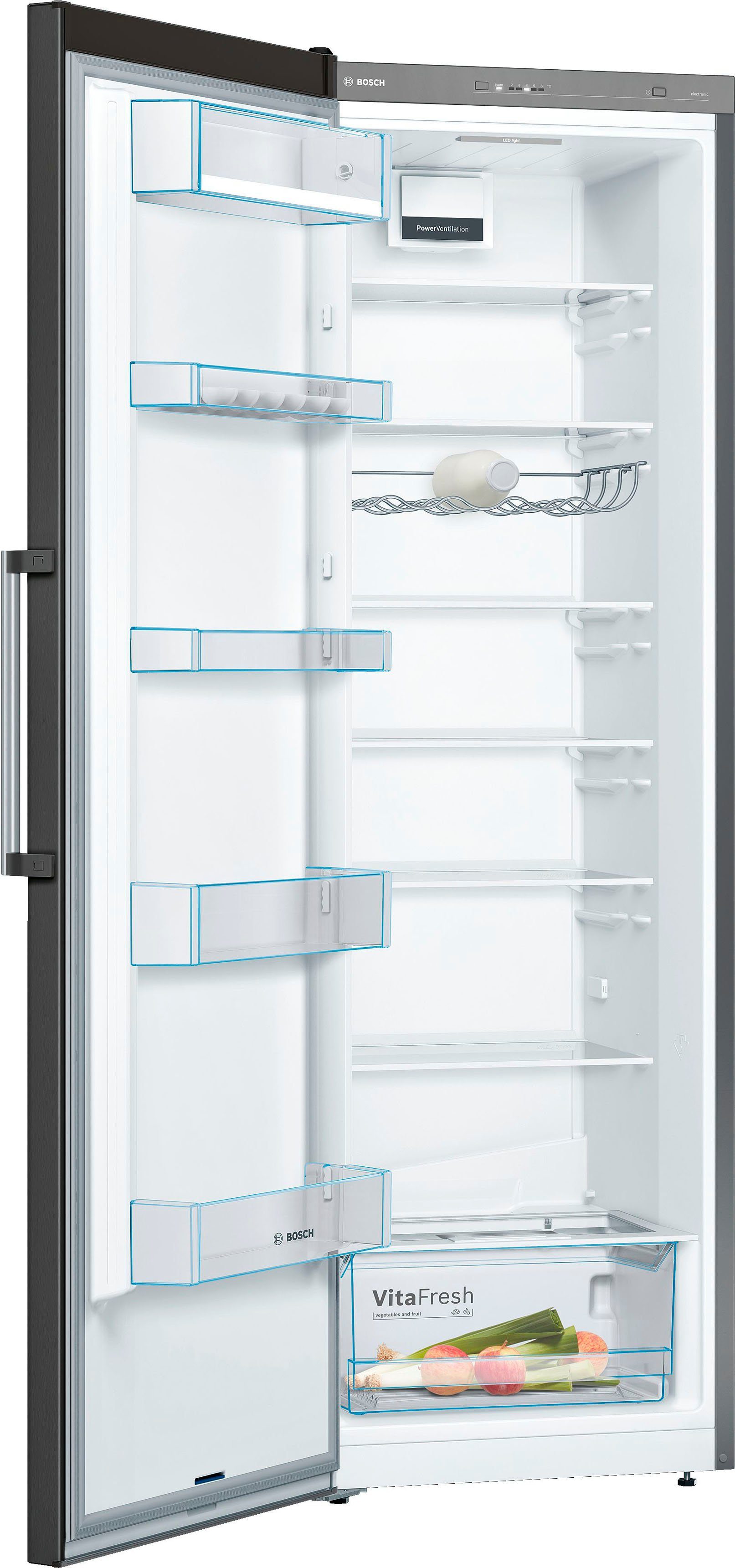 BOSCH Kühlschrank 186 cm breit cm KSV36VXEP, hoch, 60