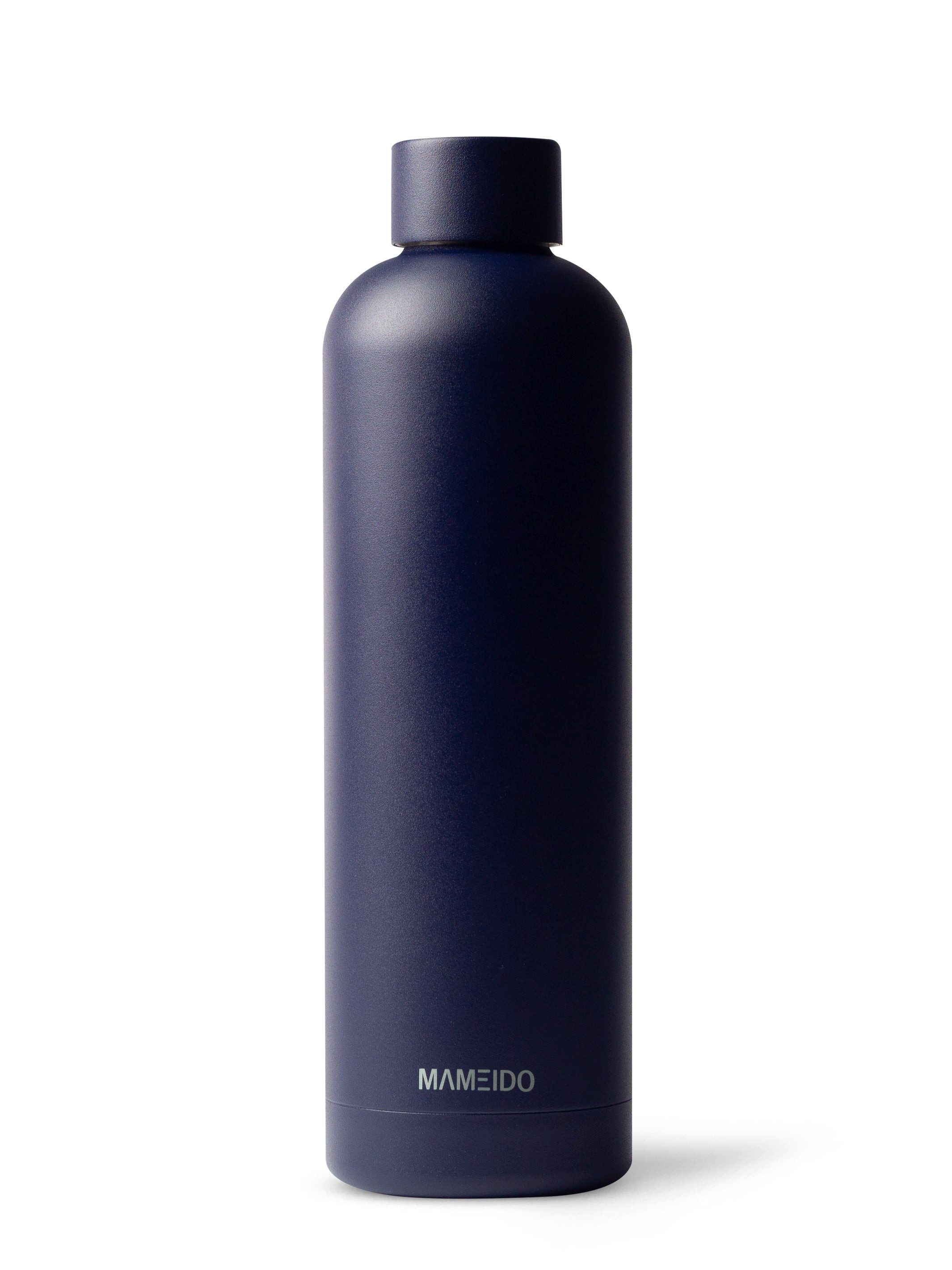 MAMEIDO Thermoflasche, auslaufsicher mit Deckel in 500 ml, 750 ml & 1000 ml