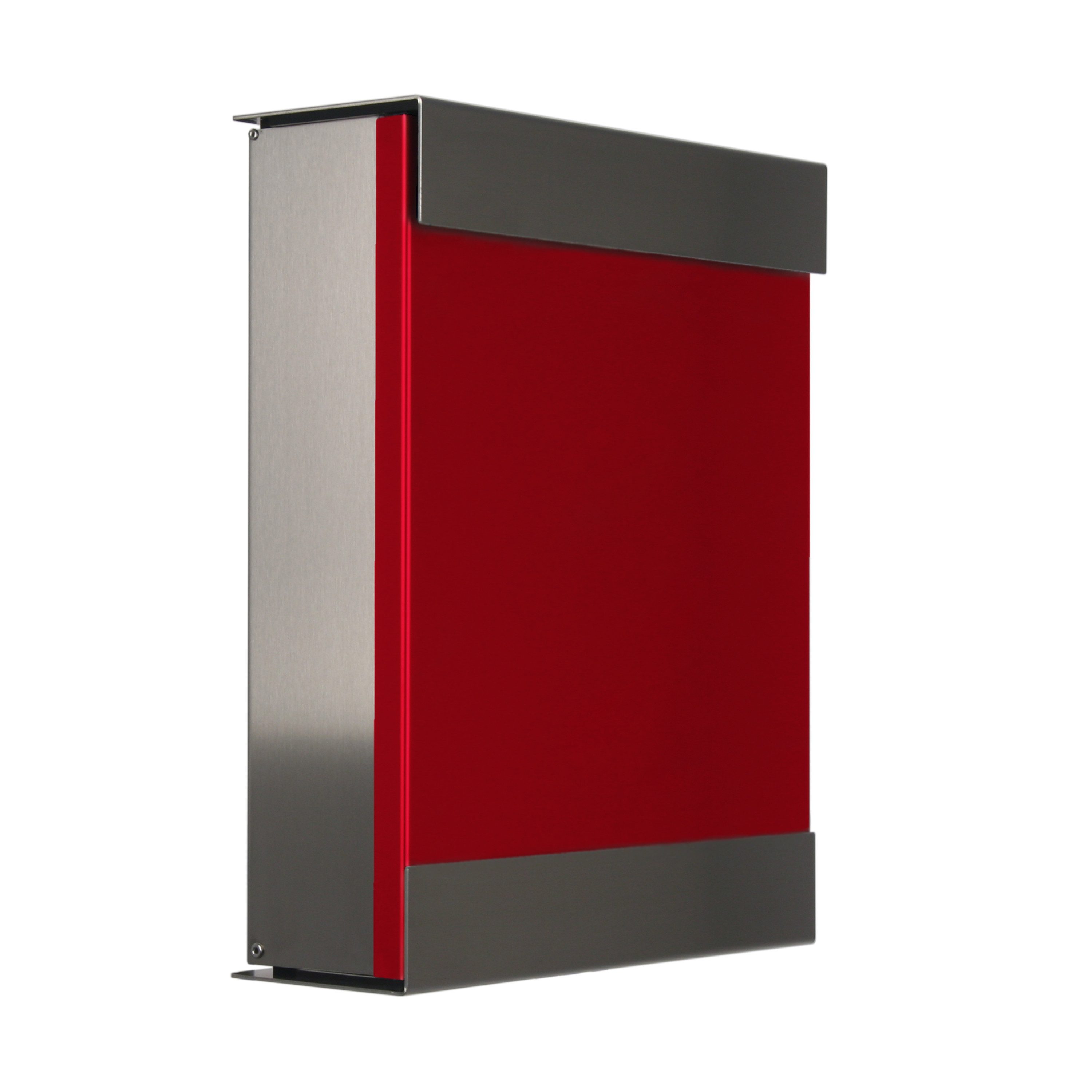 Keilbach Designprodukte Briefkasten glasnost.color, aus Edelstahl, inkl. Montagematerial