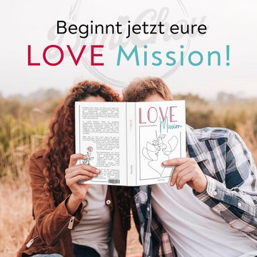DaniChou Tagebuch Love Mission - Couple Challenge Buch DaniChou, Ideal als romantisches Geschenk.