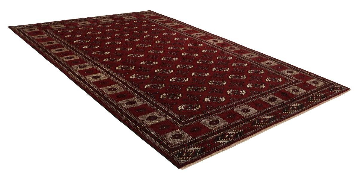Höhe: Trading, Orientteppich Turkaman Perserteppich, Orientteppich Nain / rechteckig, Handgeknüpfter 6 mm 252x388