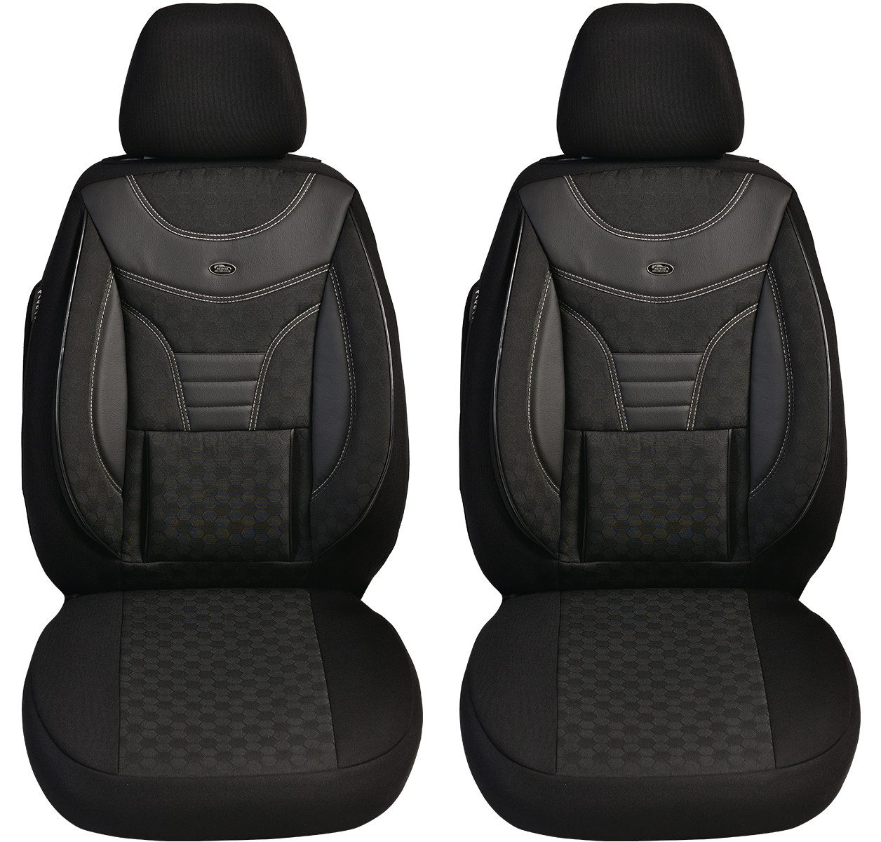 BREMER SITZBEZÜGE Autositzbezug für Seat Toledo 4 KG Bj 2013-18 (910), Set, Schonbezüge Sitzbezüge Fahrer und Beifahrer, in Schwarz