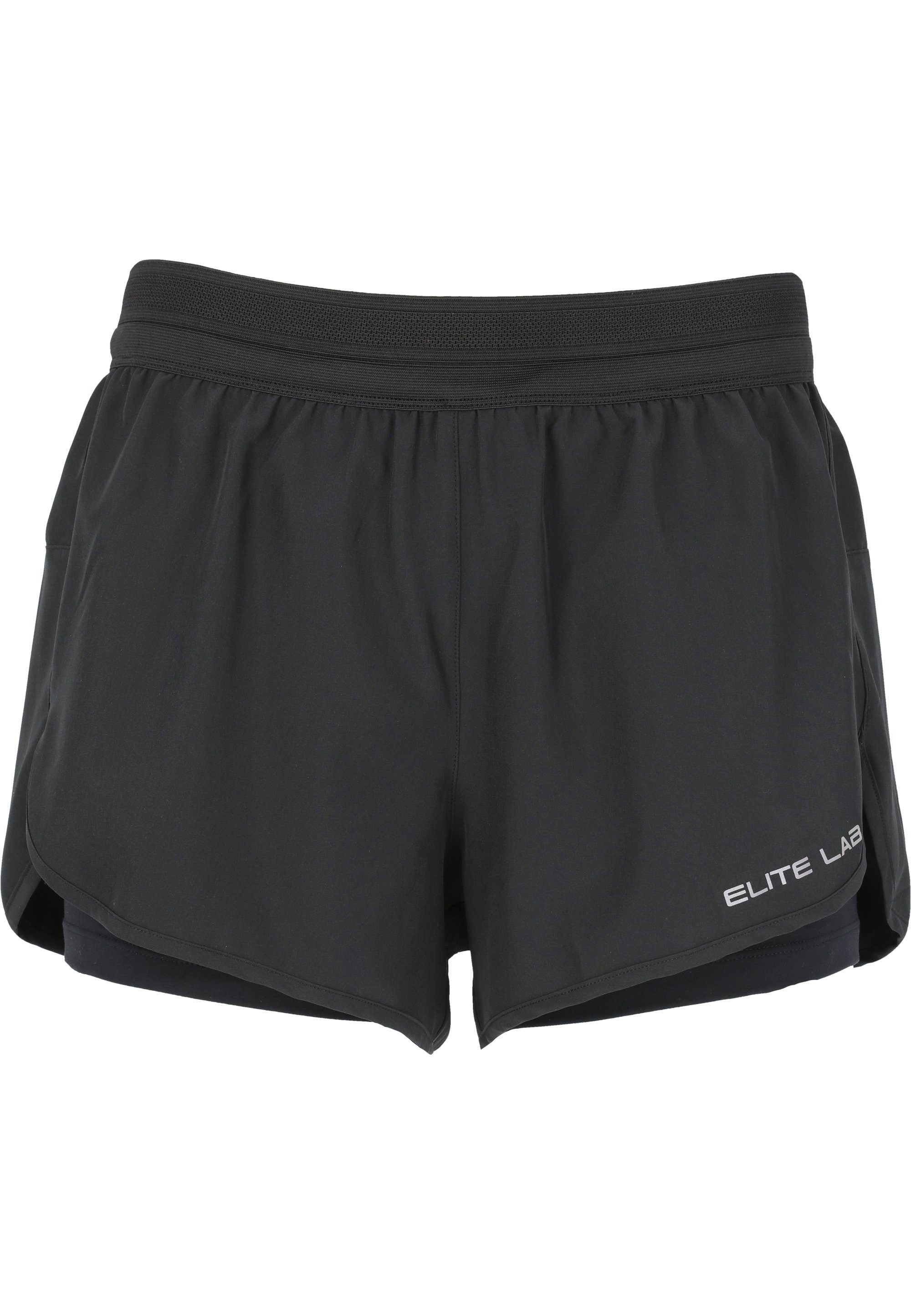 ELITE LAB Shorts Run mit reflektierenden Elementen | Tights