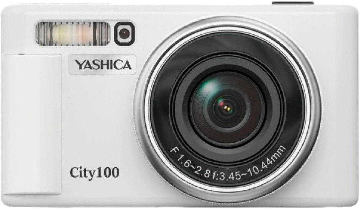 YASHICA City 100 Kompaktkamera (13 MP, 3x opt. Zoom, WLAN)