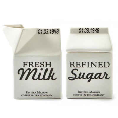 Rivièra Maison Молочник Milch und Zucker Set Carton (2-teilig)