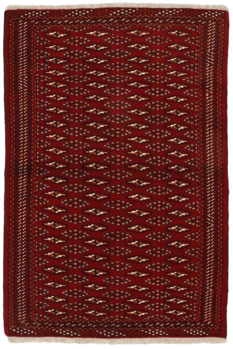 Höhe: 6 Turkaman Orientteppich Handgeknüpfter / Perserteppich, 98x146 Trading, mm rechteckig, Orientteppich Nain