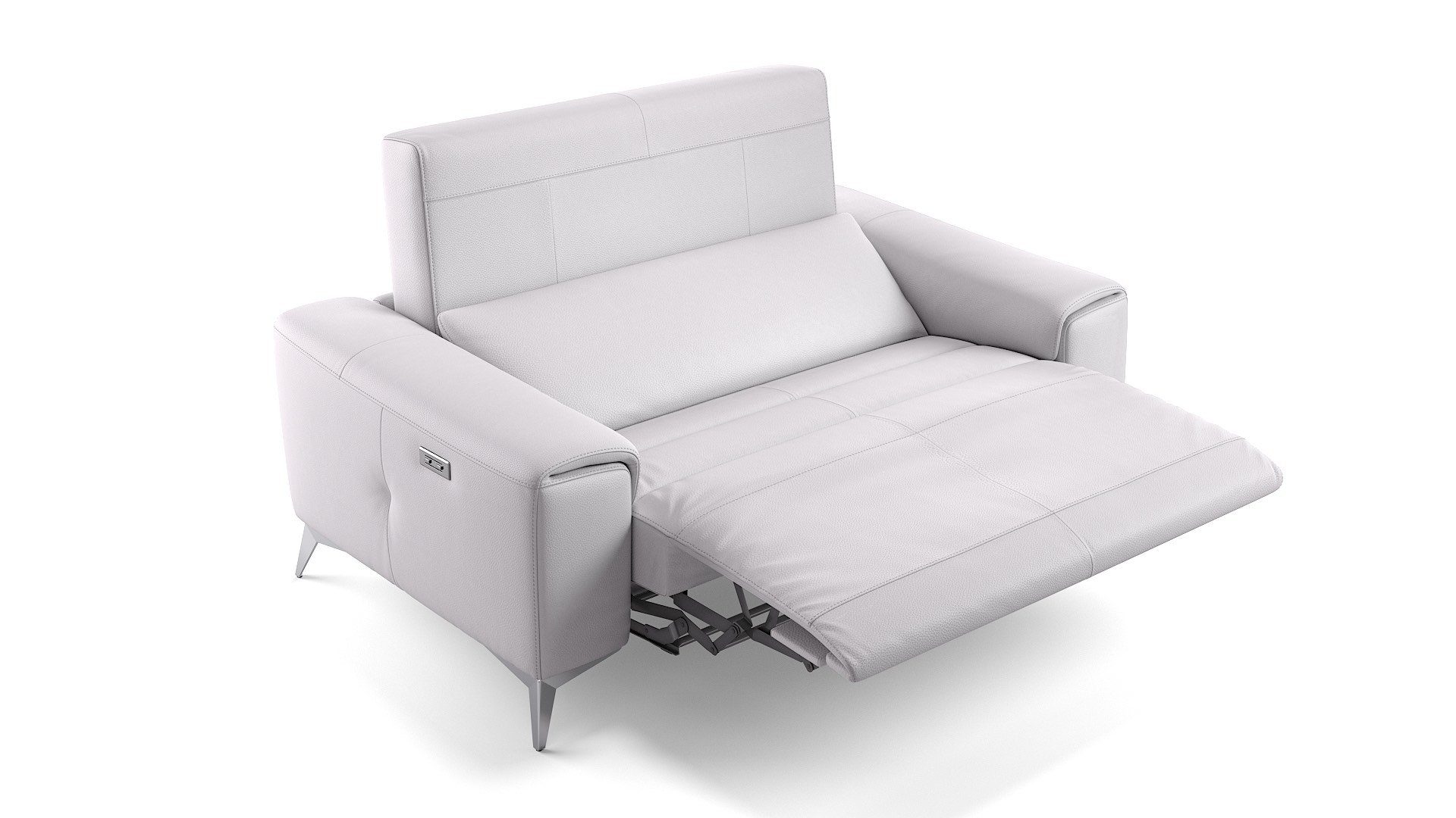 Sofanella 2-Sitzer Leder BELLA, Relaxsofa, Designsofa, Designer Couch, Italienisches Sofa, 2er Sofa