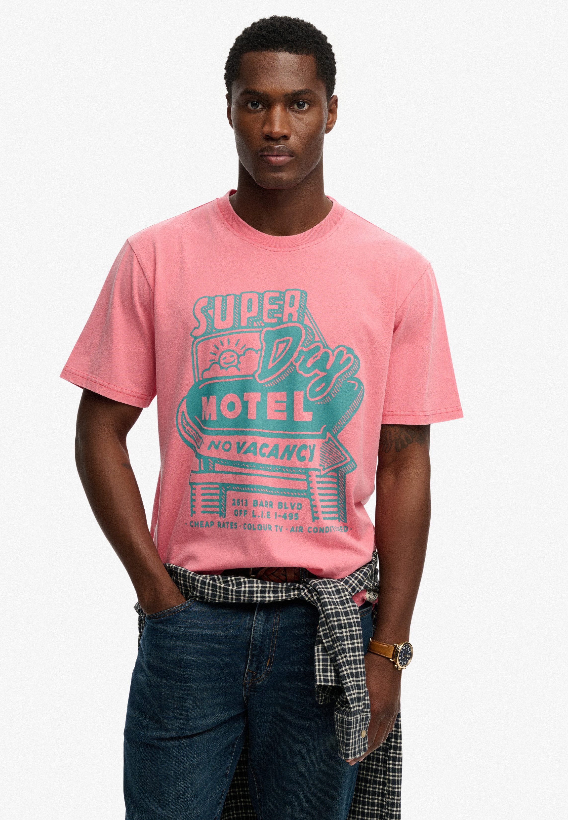 Rundhalsshirt ROADSIDE TRADE LOOSE TEE