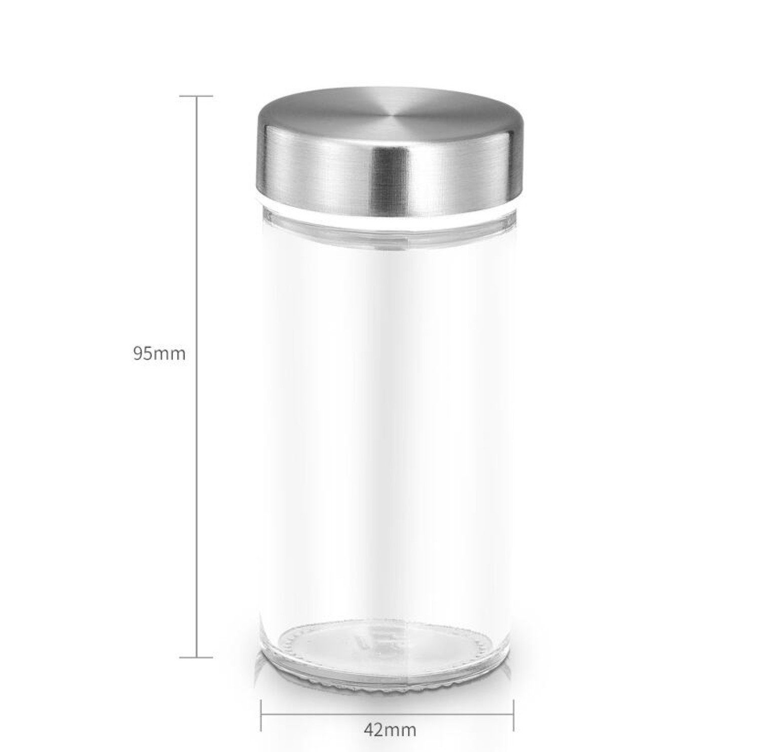 SpaceAid Gewürzregal Mit 28 Gläsern - Komplettset Mit Etiketten & Trichter