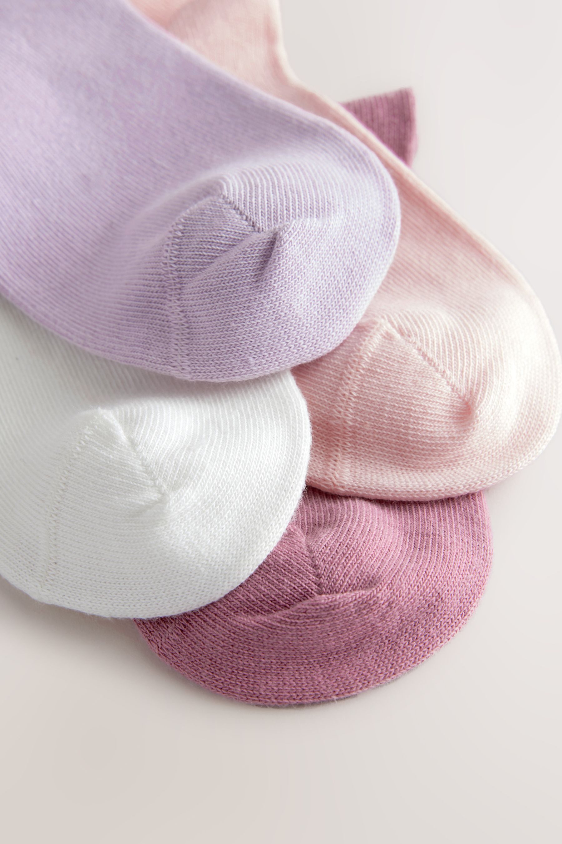 Next Kurzsocken Socken mit Rüschenrand und Baumwolle, 4er-Pack (4-Paar)