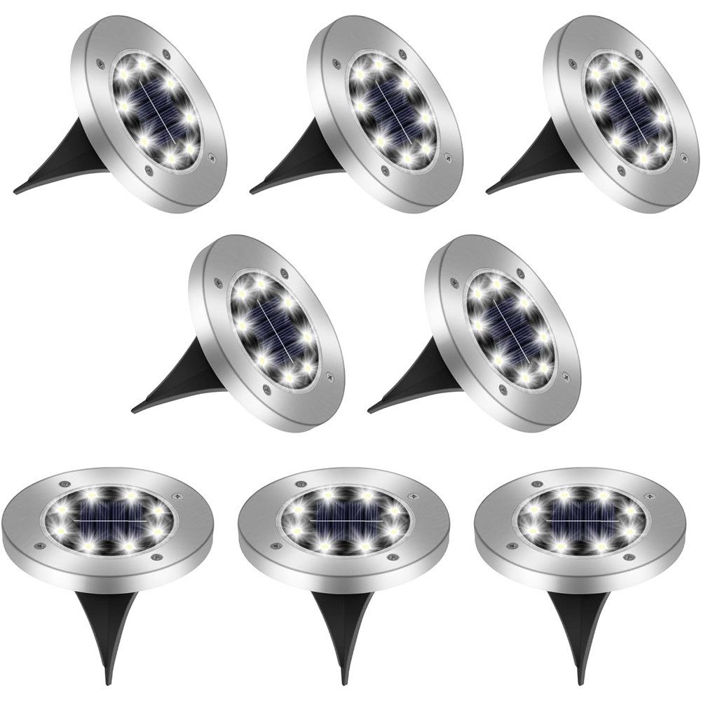 BlingBin LED Solarleuchte Solar Bodenlampen Wetterfest günstig online kaufen
