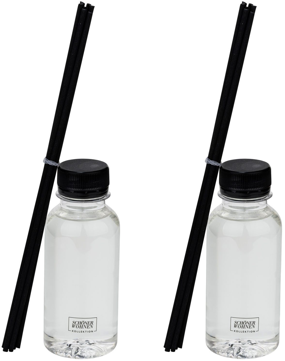 SCHÖNER WOHNEN-Kollektion Raumduft-Nachfüllflasche »Lemongrass« (Set, 2-St), erfrischender Duft, je 150 ml, wiederverschließbar, 12 Duftstäbchen