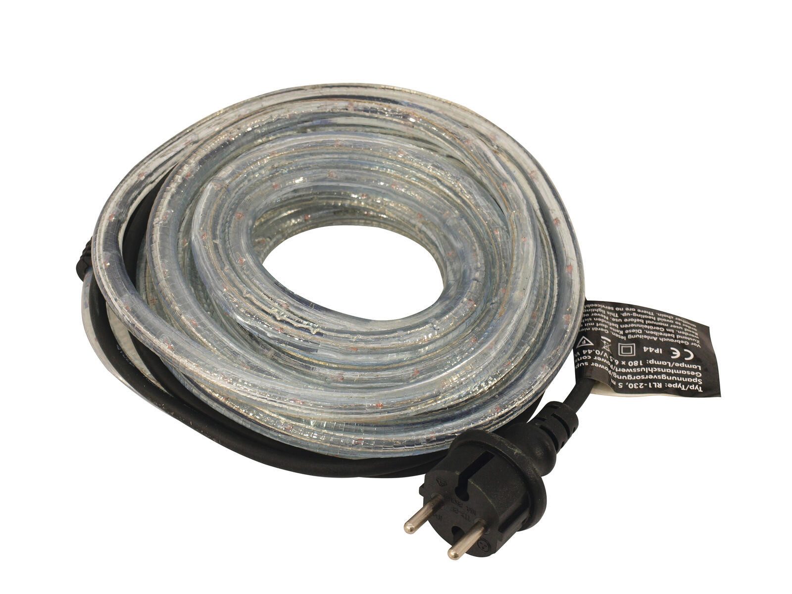 Dekolicht EUROLITE RUBBERLIGHT RL1-230V klar 5m