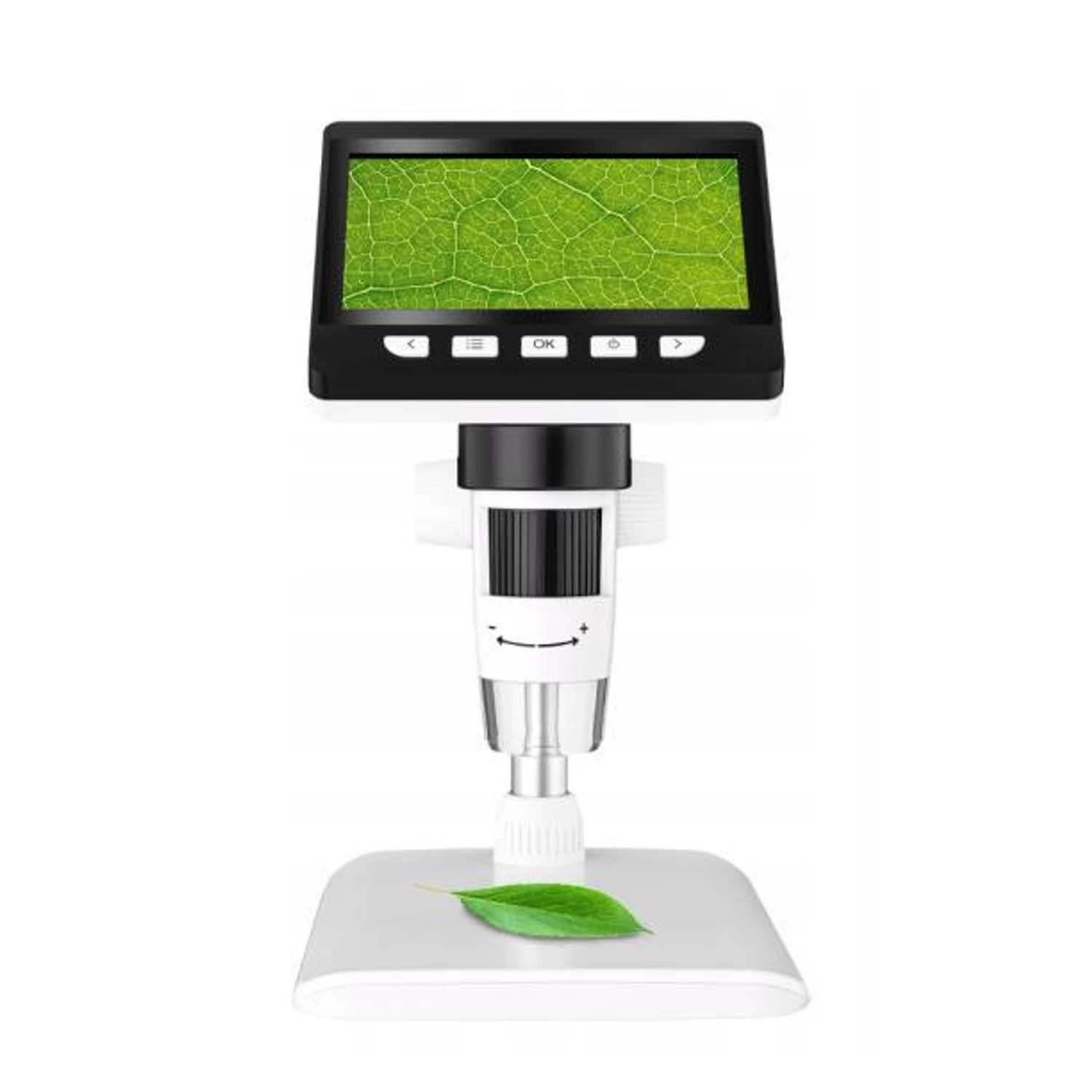 Lamex Digitalmikroskop (50x-1000x, LCD-Digitalmikroskop 1000facher Zoom Full HD 1080p)