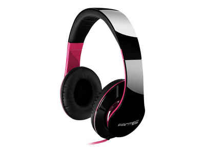 FANTEC FANTEC SHP-250AJ-PK Stereo Kopfhoerer/Headset schwarz/pink 40mm Lau... Headset