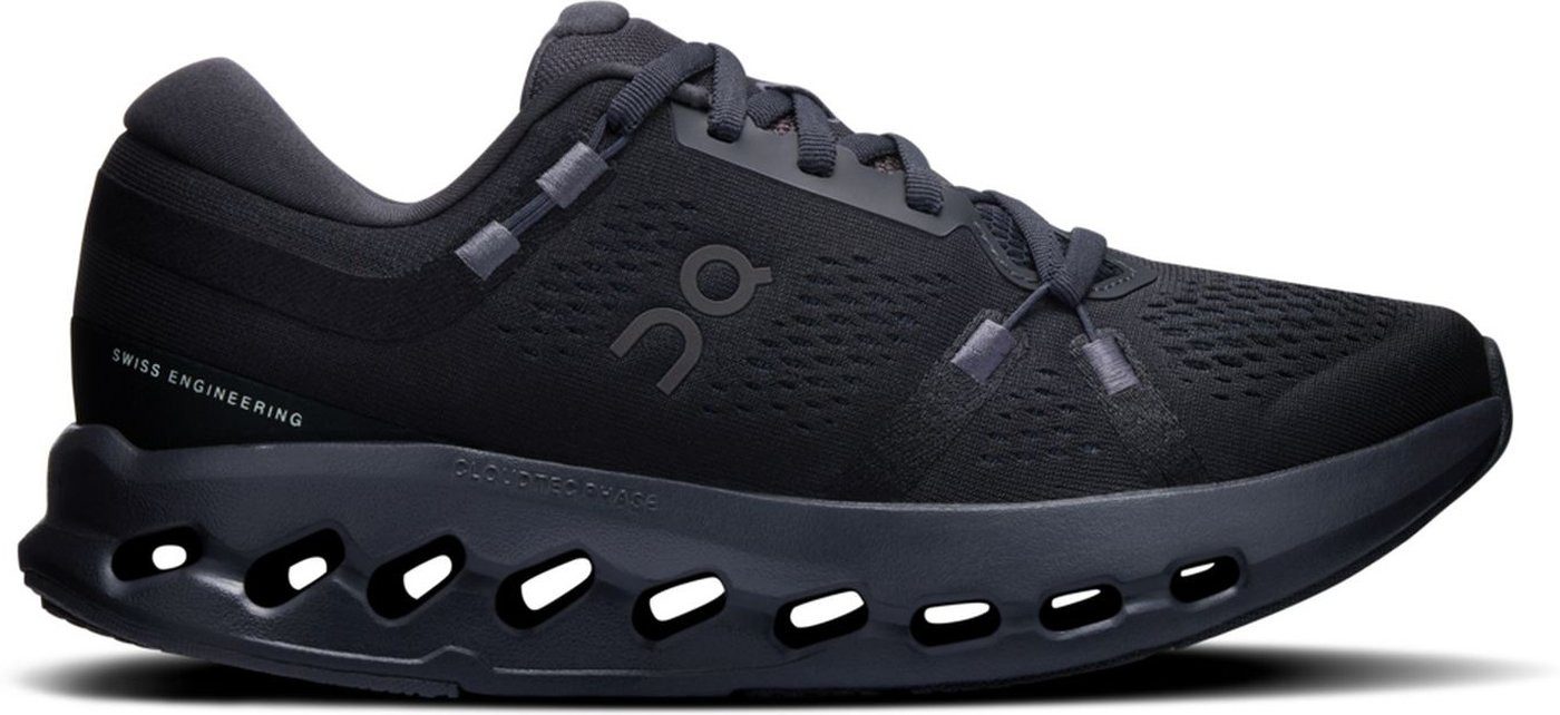 ON RUNNING Cloudsurfer 2 BLACK / BLACK Laufschuh