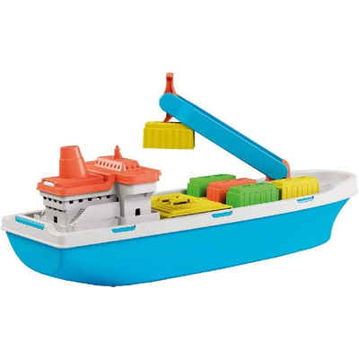 Adriatic Spielzeug-Schiff Containerschiff, 40 cm, für Innen und Außen