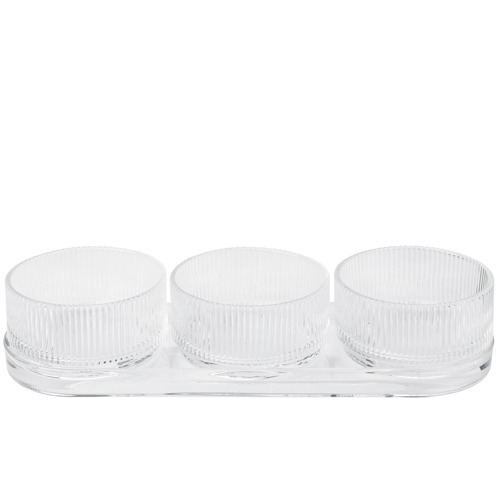 Stelton Tapas-Schale, Glas, stelton PILASTRO Tapas-Set