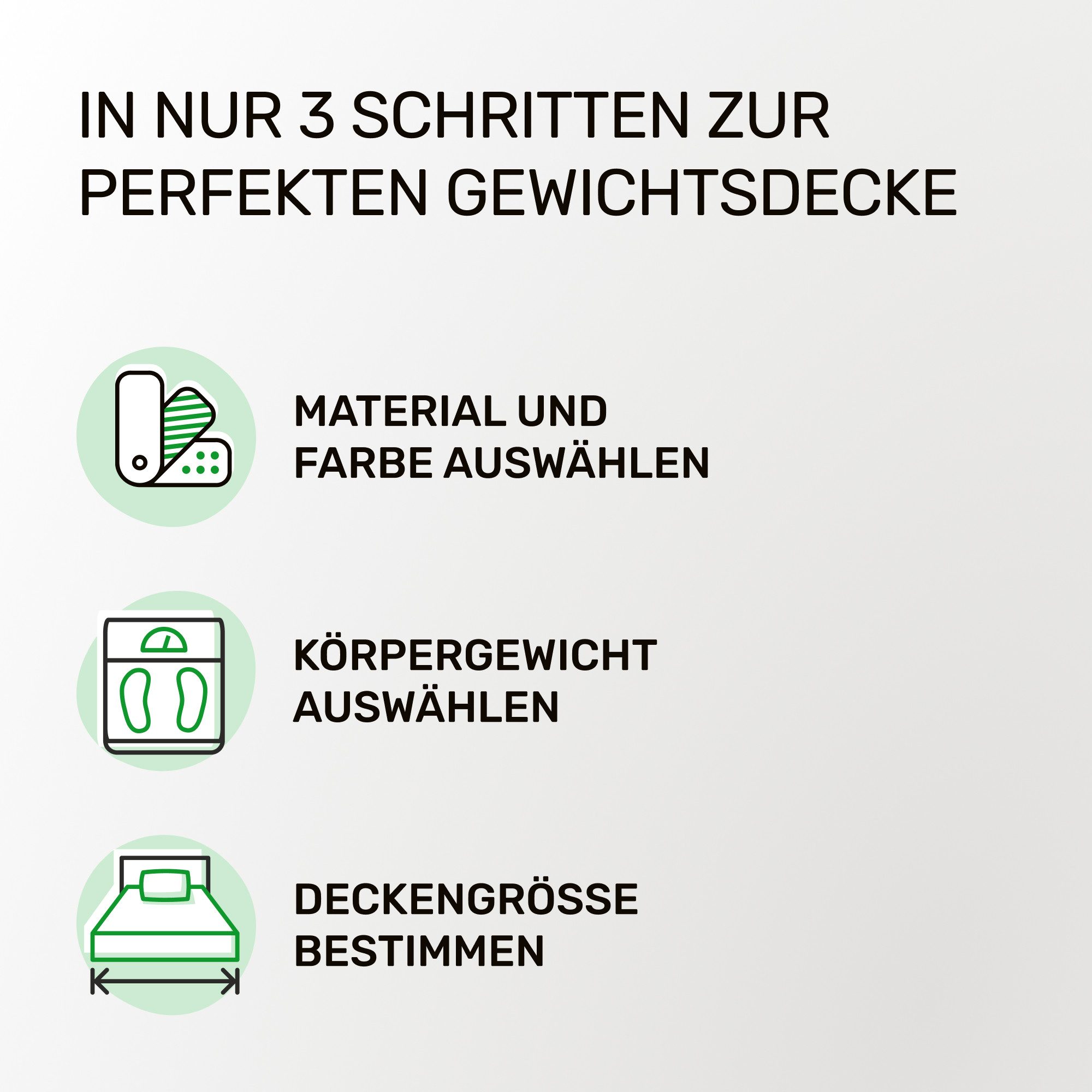Dailydream Gewichtsdecke, beschwerte Therapiedecke für Erwachsene, 135x200 & 155x200 cm, Füllung: ungiftige Glasperlen, in verschiedenen Farben und Gewichten für einen ruhigen Schlaf