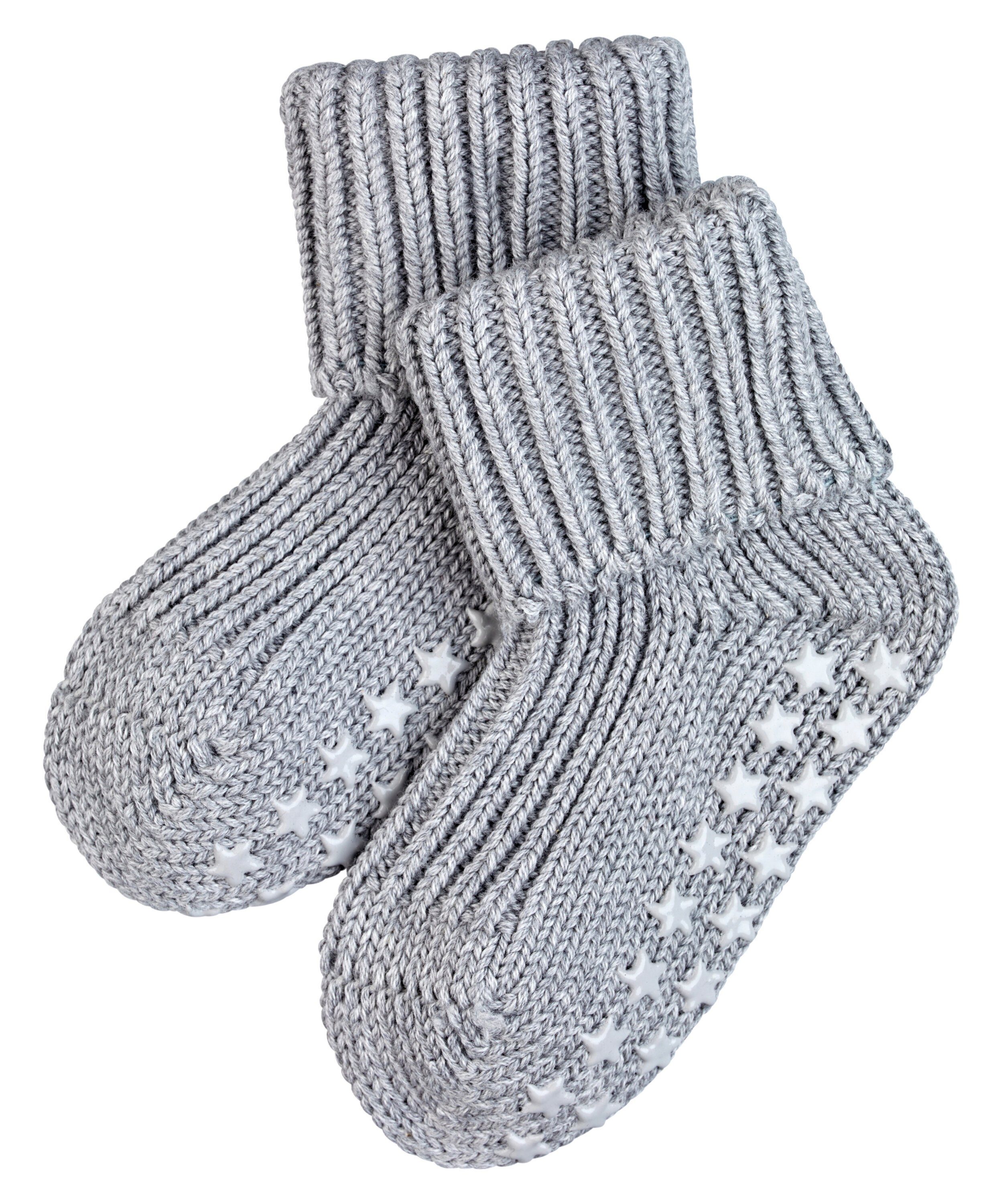FALKE Haussocken Cotton Catspads (1-Paar) mit rutschhemmendem Noppendruck