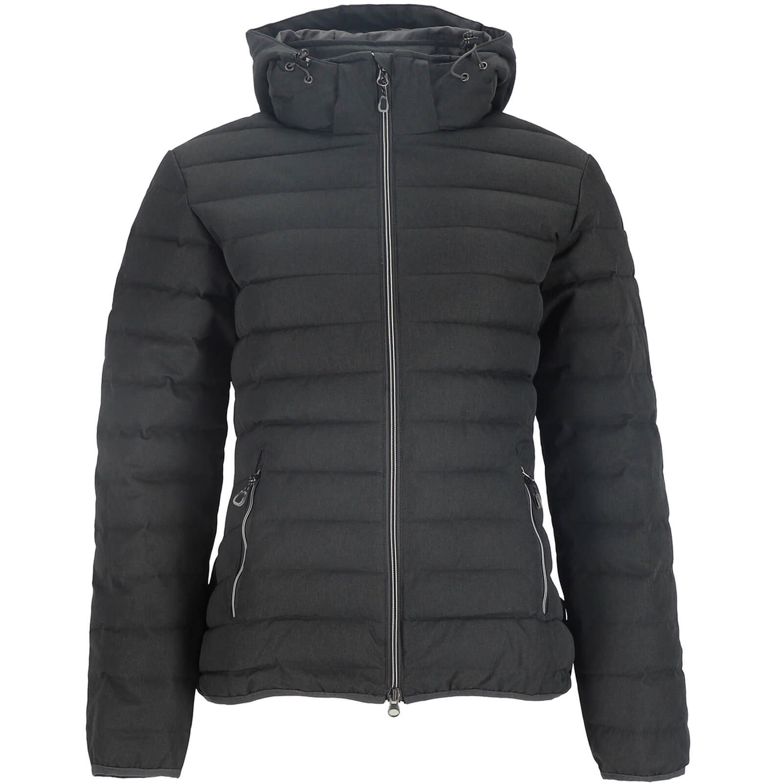 Blue Wave Steppjacke Nina Damen Jacke Nina gesteppt mit abnehmbarer Kapuze in Melange-Optik