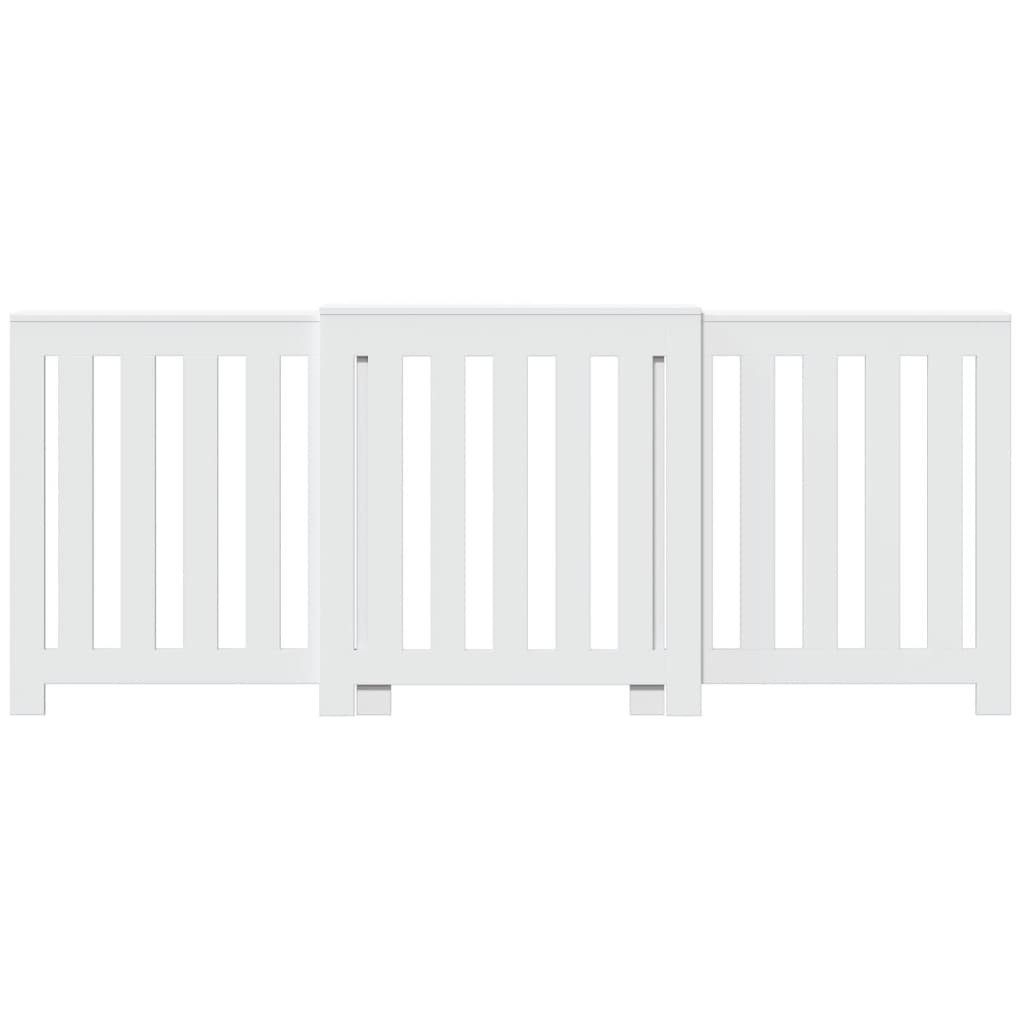 vidaXL Heizungsverkleidung 205 x 215 x 835 cm Heizkörperverkleidung Weiß 205x21,5x83,5 cm Spanpla