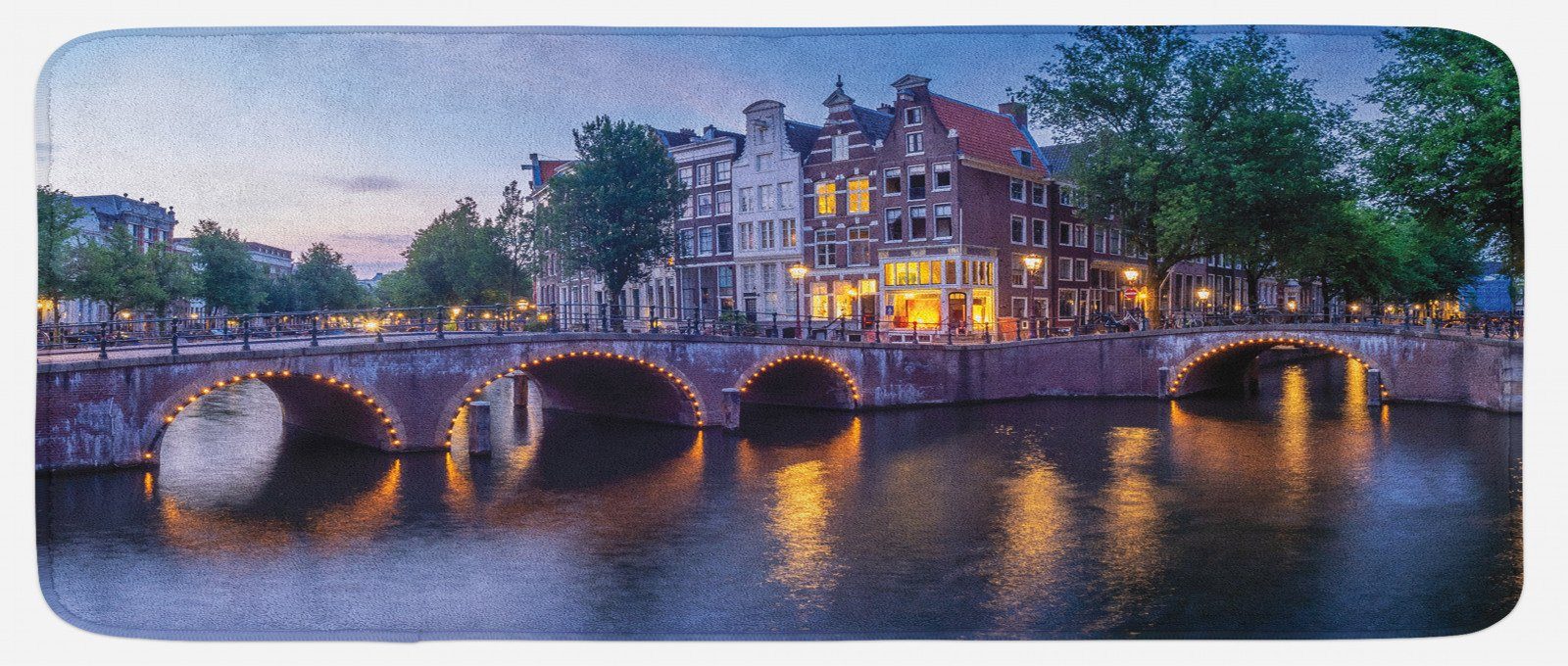 Küchenläufer »Plüsch Dekorative Küchenmatte mit rutschfester Rückseite