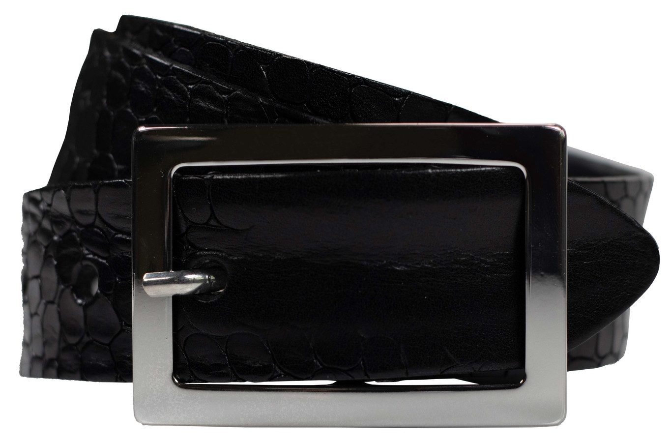 Vanzetti Ledergürtel S3203 Damen Ledergürtel Schwarz