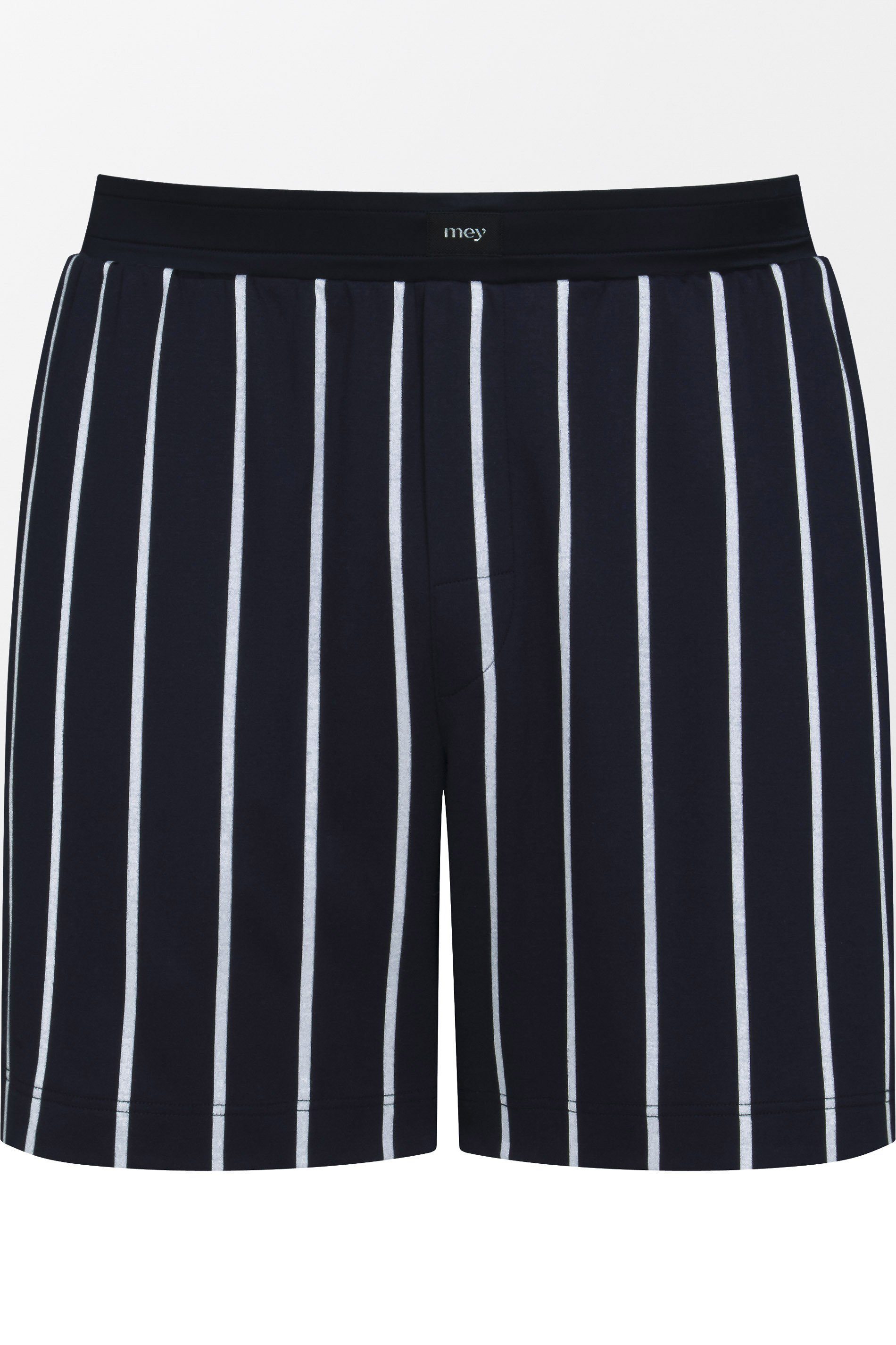Mey Schlafhose Mey Herren Short Pants Serie Valsted Gestreift (1-tlg)