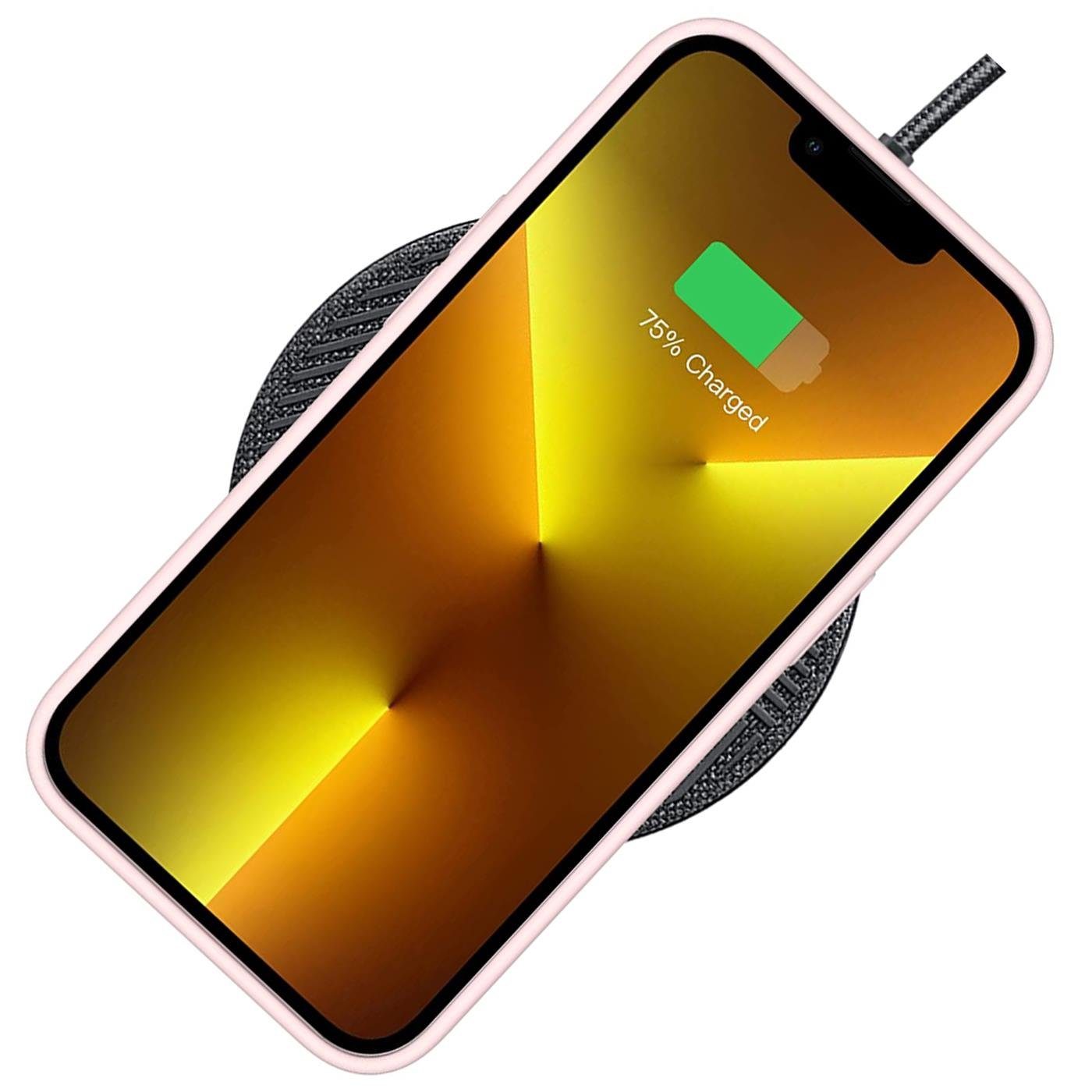 CoolGadget Handyhülle Silikon Case für das iPhone 15 Pro Max Slim TPU Cover 6,7 Zoll, Weiche Schutz Hülle mit Innen Fleece aus Stoff Handy Tasche – Bild 5 von 5
