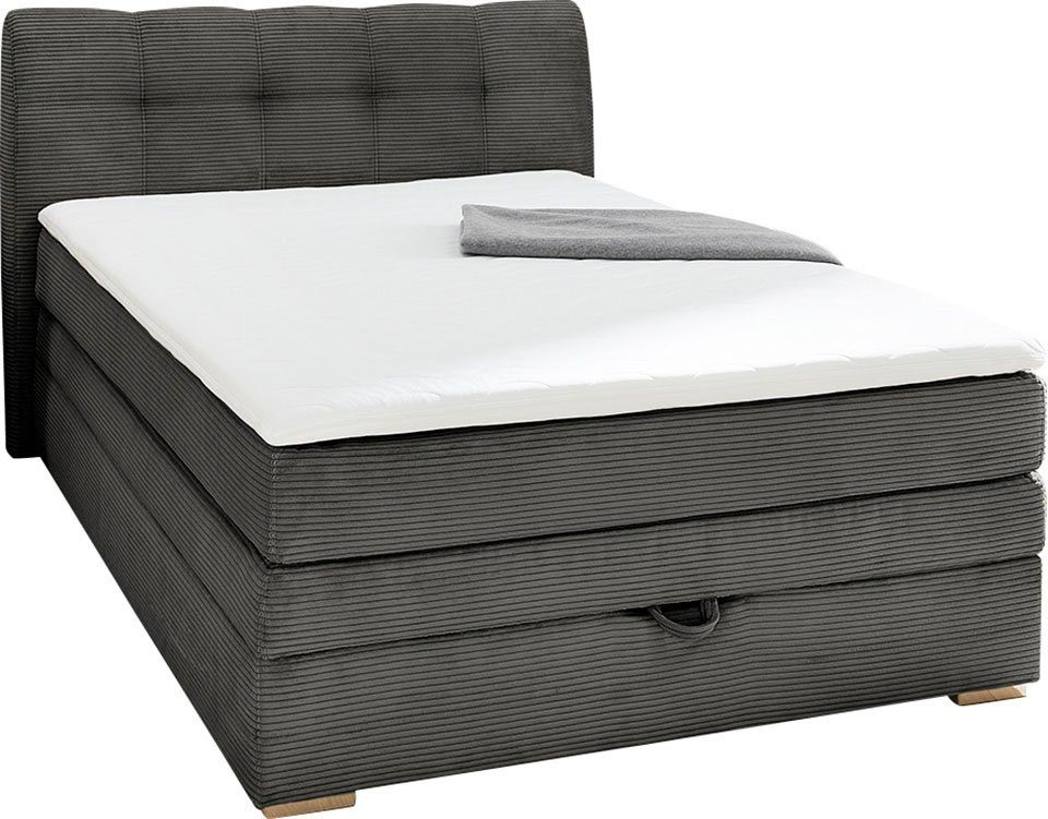 Jockenhöfer Gruppe Boxspringbett Amelie, mit Bettkasten und Topper, erhältl günstig online kaufen