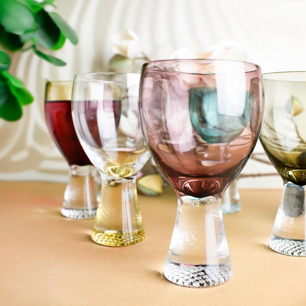 Sendez Rotweinglas, Glas