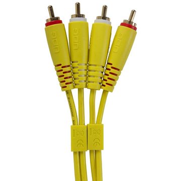 UDG Audio-Kabel, Ultimate Audio Cable RCA-RCA Yellow 1,5 m Straight U97001YL - Kabel