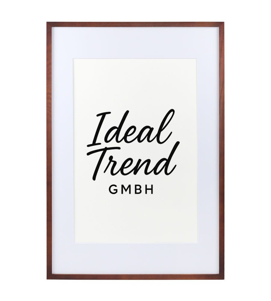 IDEAL TREND Bilderrahmen Bilderrahmen Massivholz Eiche günstig online kaufen