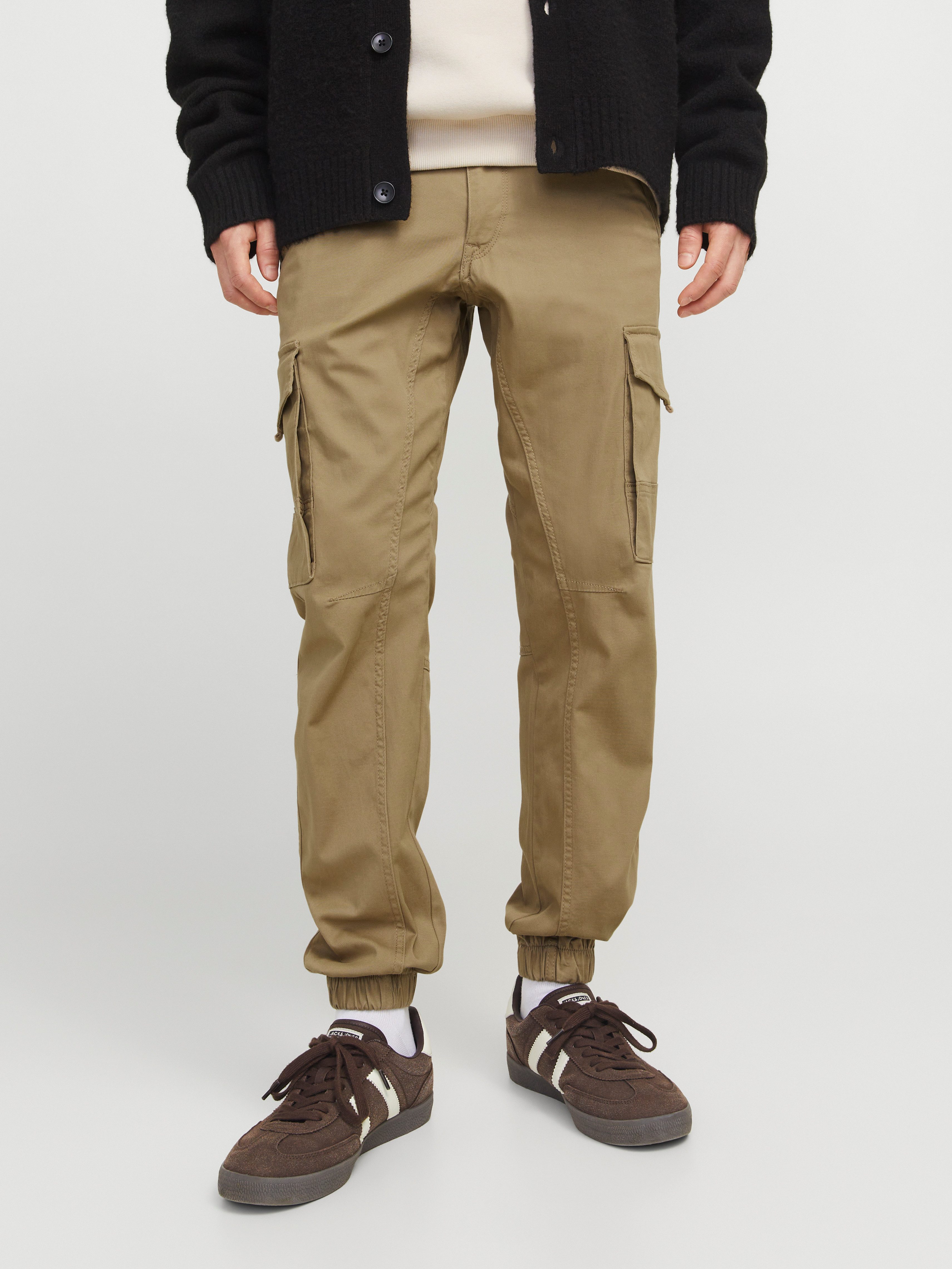 Jack & Jones Cargohose JPSTPAUL JJFLAKE CARGO NOOS mit Beintaschen