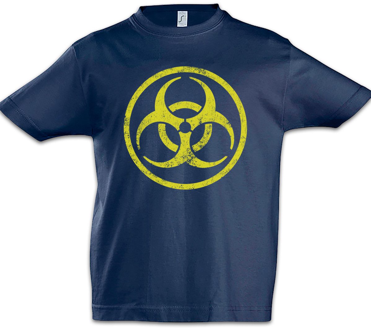 Print-Shirt CDC Biohazard Logo Kinder T-Shirt The Monster Strain Strigoi Vampir