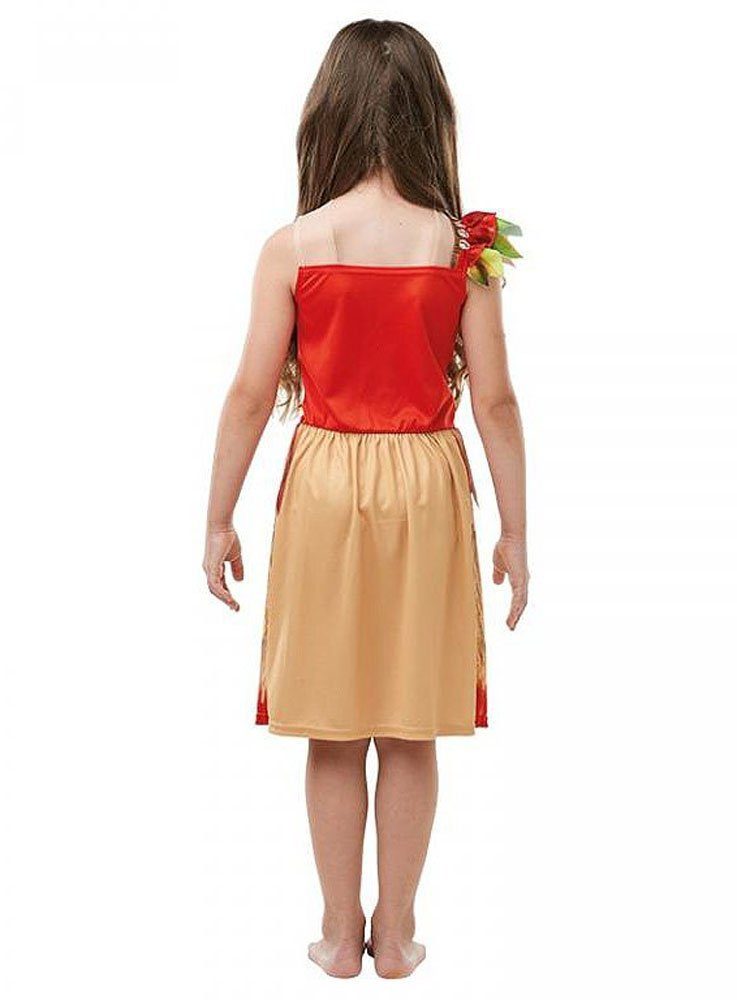 Rubie´s Hawaii-Kostüm Disney's Vaiana Blätterkleid Kostüm für Kinder, Südsee-Kleid im Blätterlook aus dem Epilog des Vaiana-Films