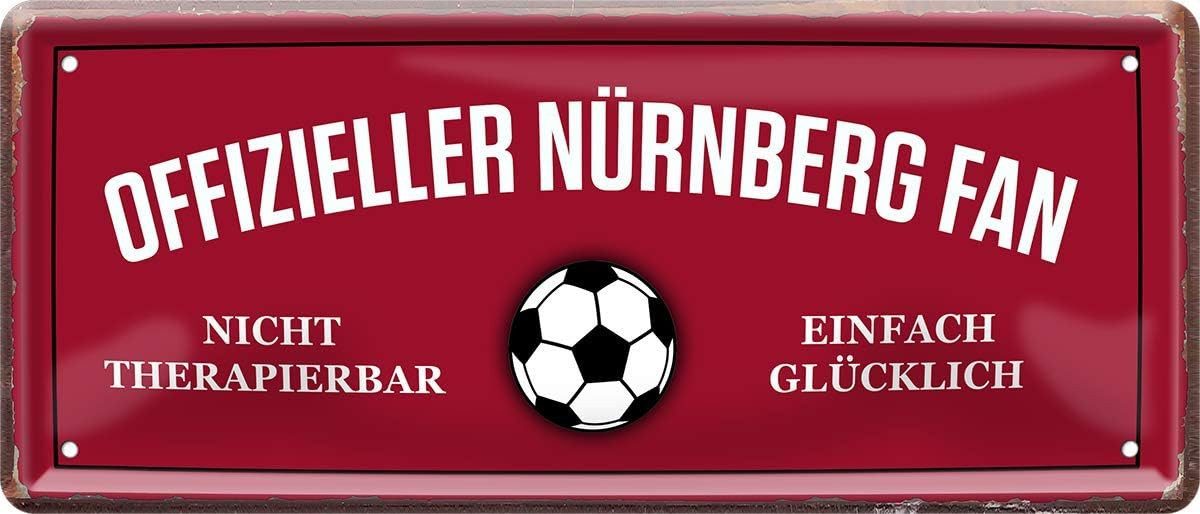 WOGEKA ART Metallbild Offizieller Nürnberg Fan günstig online kaufen