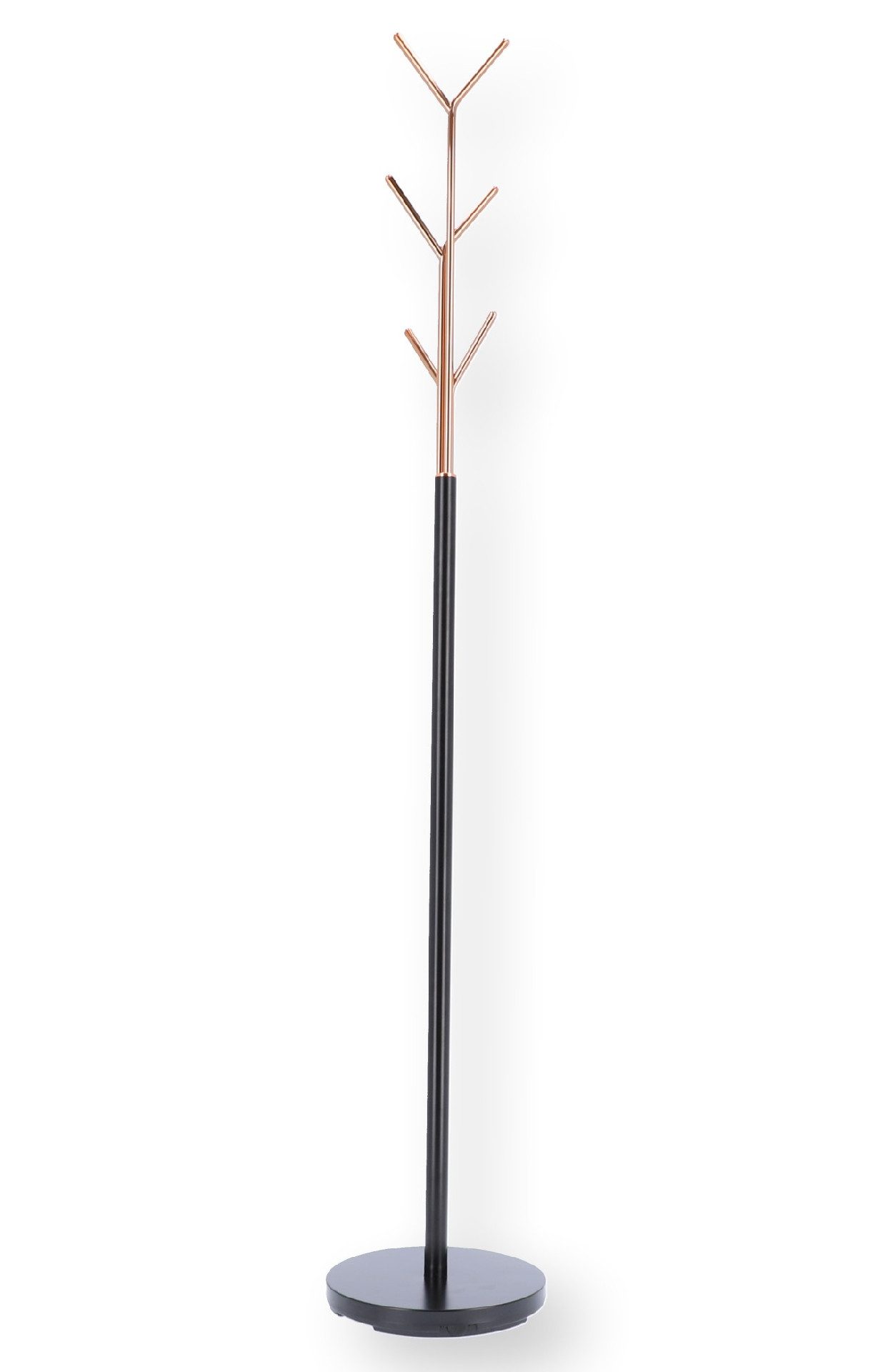 jankurtz Kleiderständer London, Schwarz-Kupfer