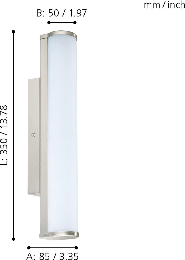 EGLO LED Wandleuchte CALNOVA, LED fest günstig online kaufen
